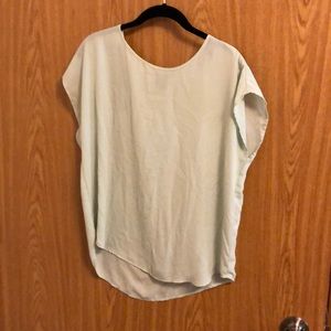 Short sleeve light mint shirt